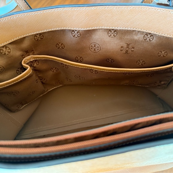 Tory Burch Tan Leather Tote - Picture 4 of 5